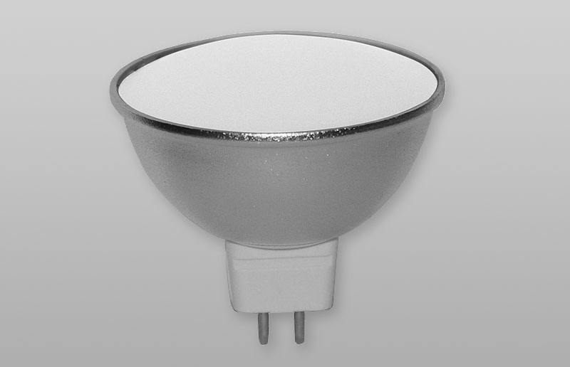 Лампа светодиодная ODEON MR16 220V SMD 7W CW матовое стекло